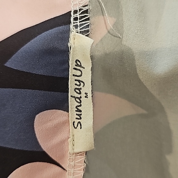 Sunday up floral maxi dress size M - Picture 6 of 7